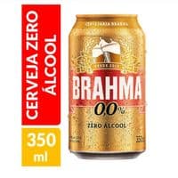 Cerveja Brahma Zero Álcool 350ml